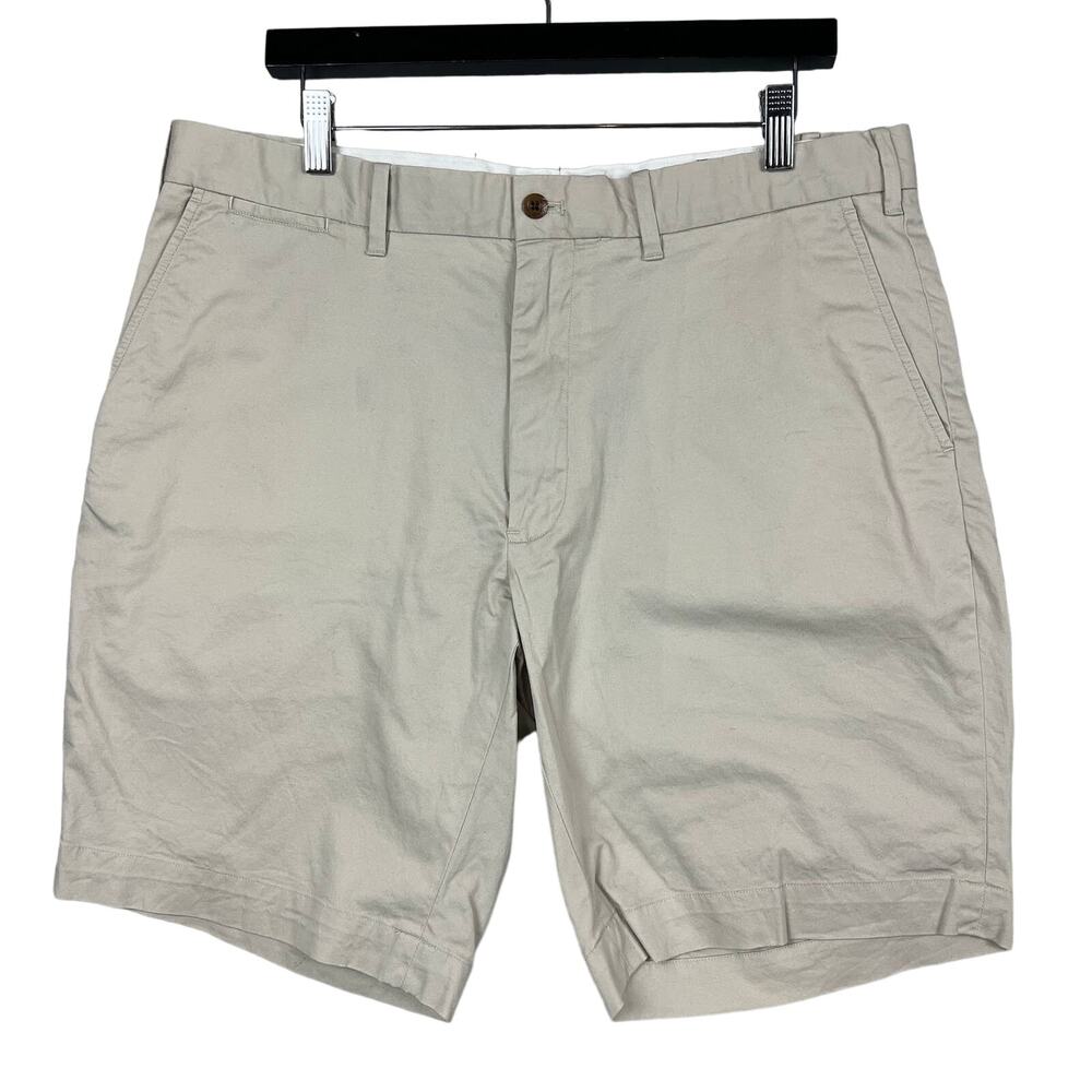 Polo Golf Shorts Cotton Twill With Stretch Khaki - 36